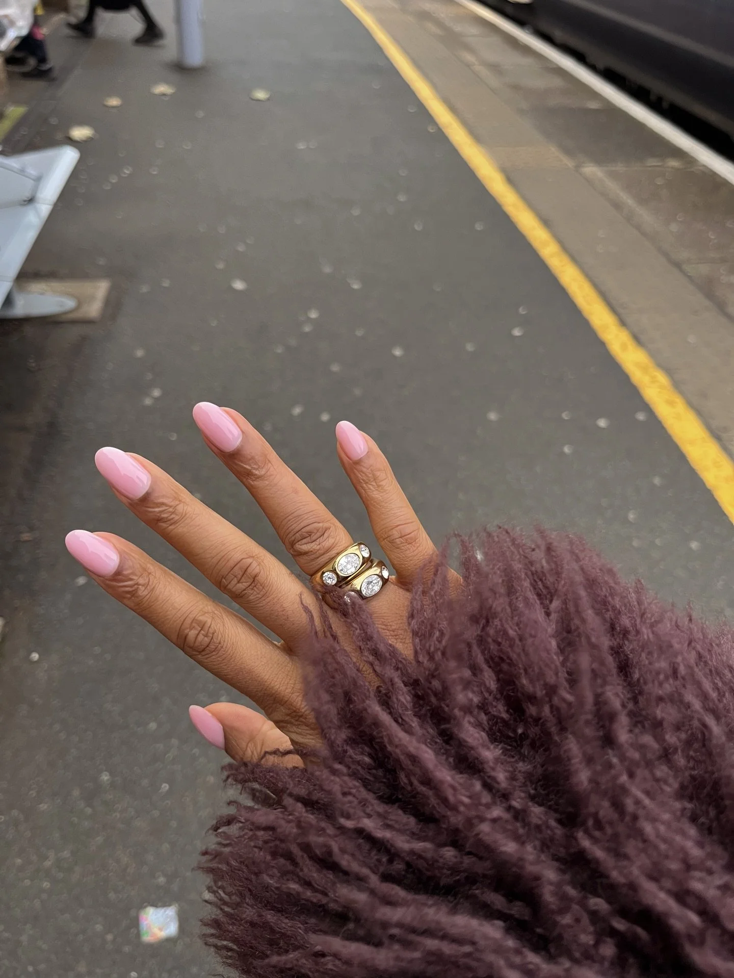 Just me, my commute, and my everyday jewellery.