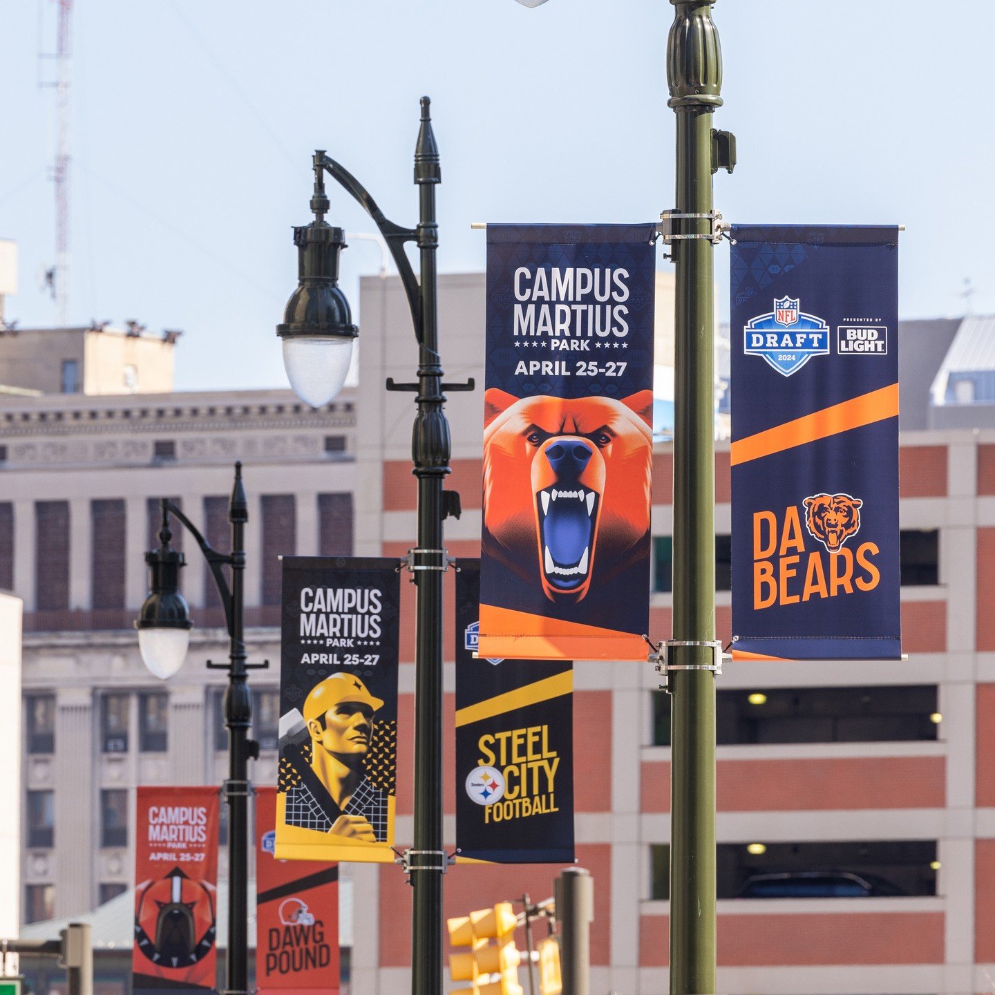 10 days until #NFLDraft2024 ignites Detroit with excitement! History will be made along with unforgettable moments. Let&rsquo;s Go!