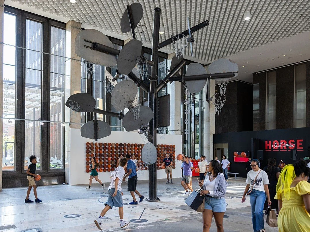 Last chance to play! HORSE: A GAME FOR EVERYONE at 1001 Woodward Avenue is closing on October 5.

Step onto the court and experience this interactive installation while you still can! 🏀