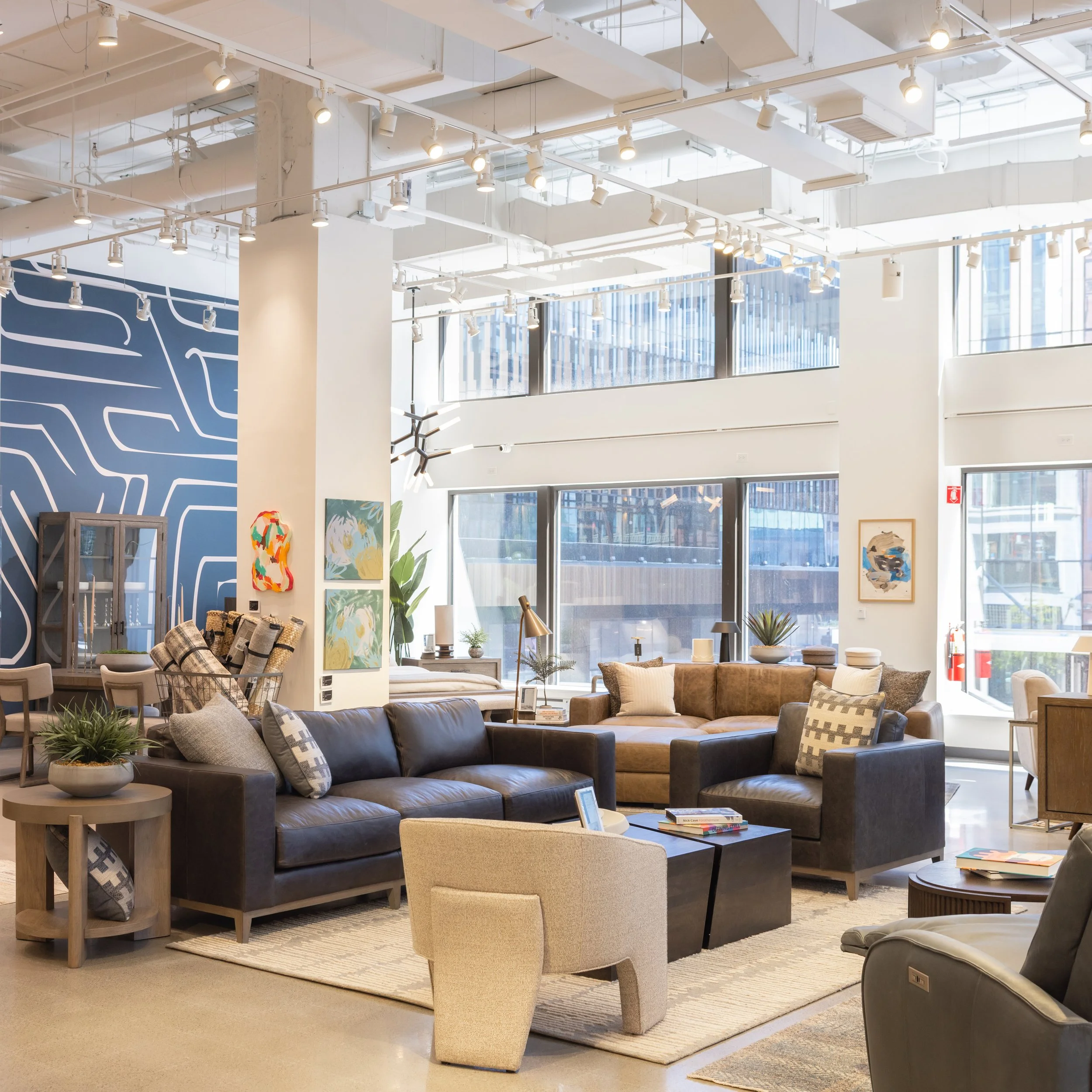 Interior of GW Home in Detroit.