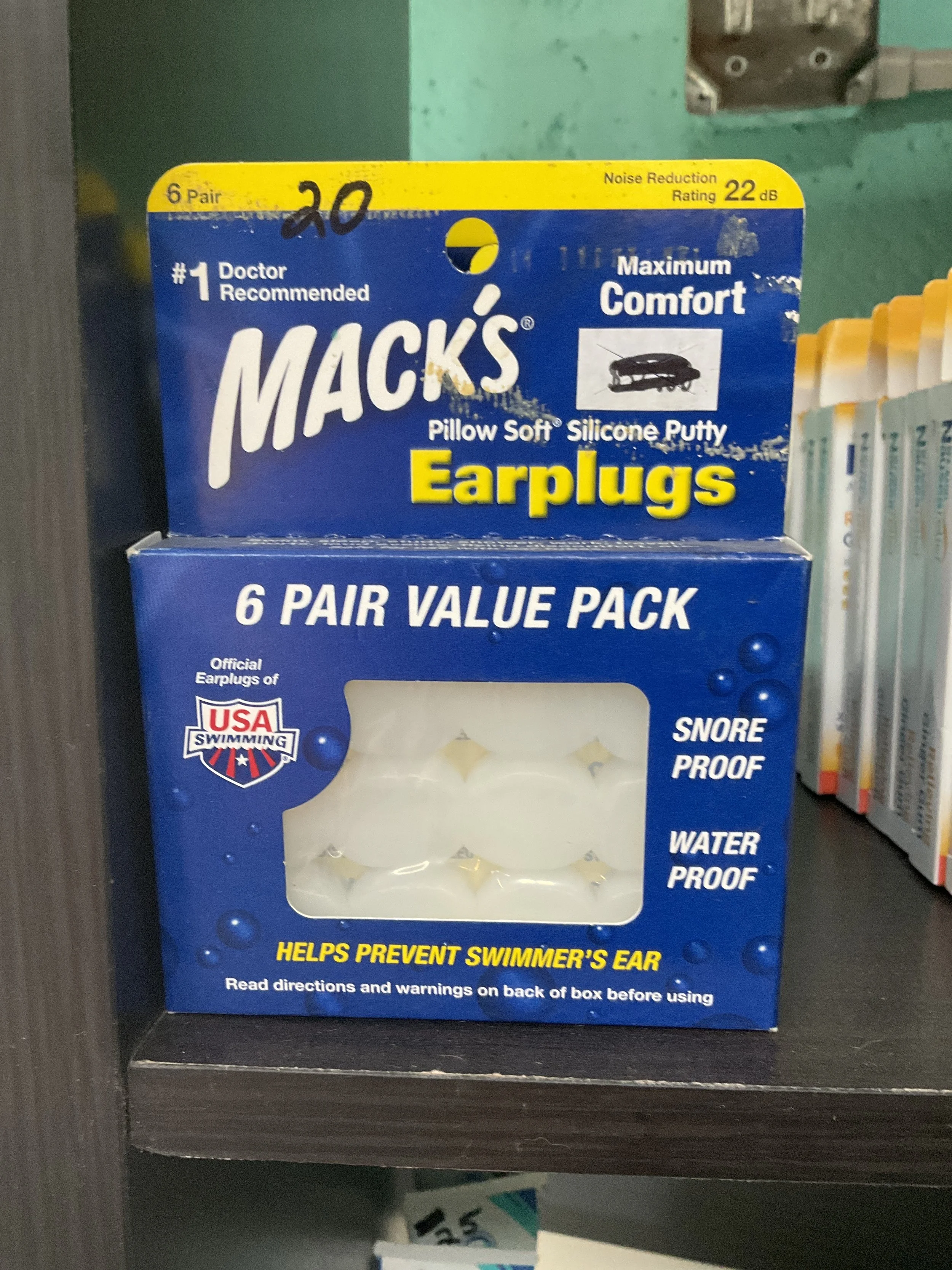Earplugs 6 pack