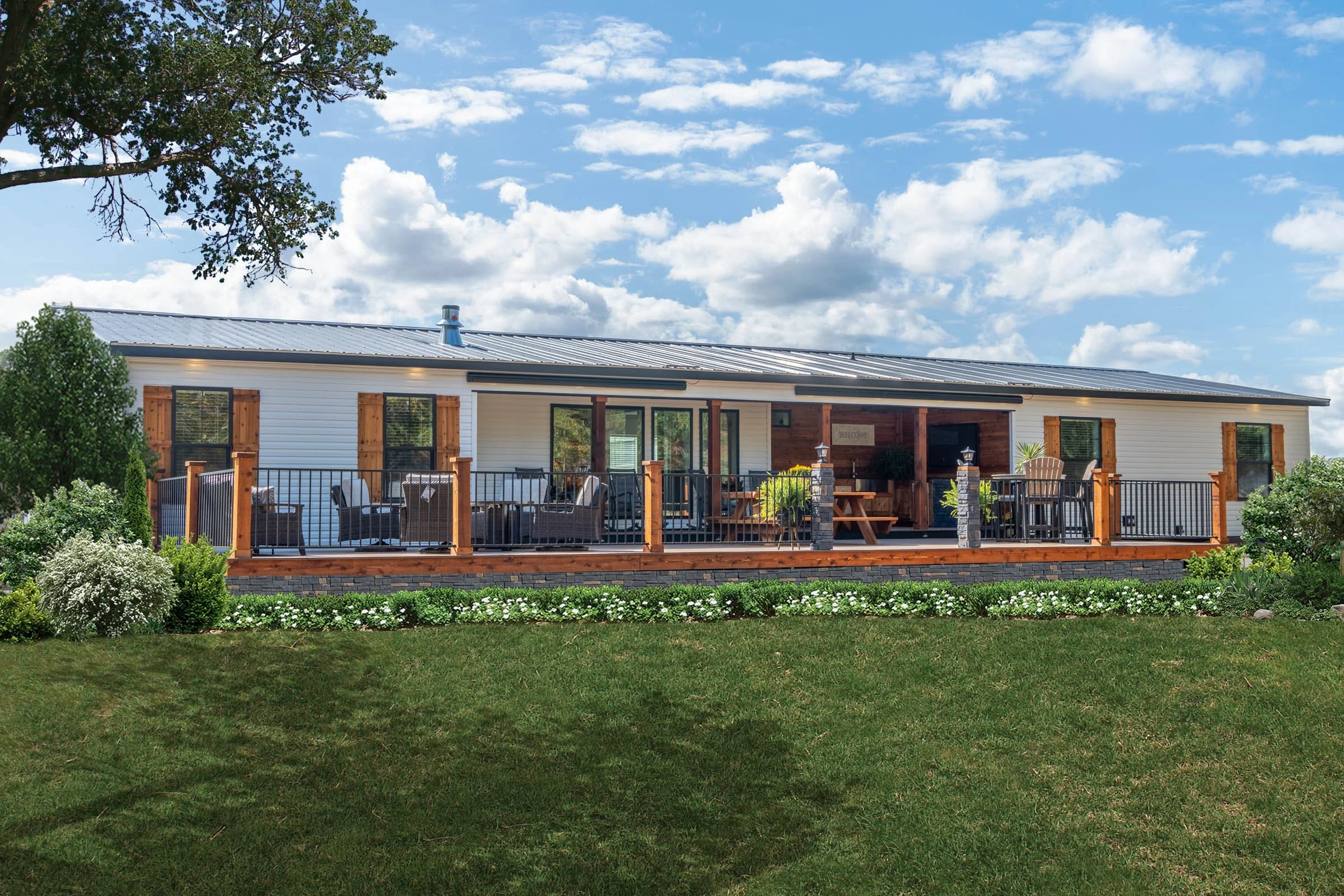 Rear Exterior Elevation