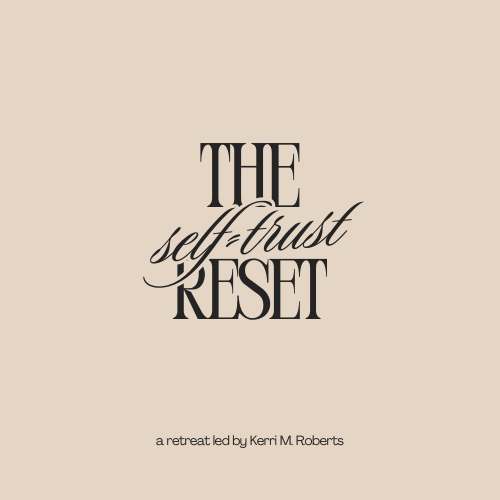 Self-Trust Reset