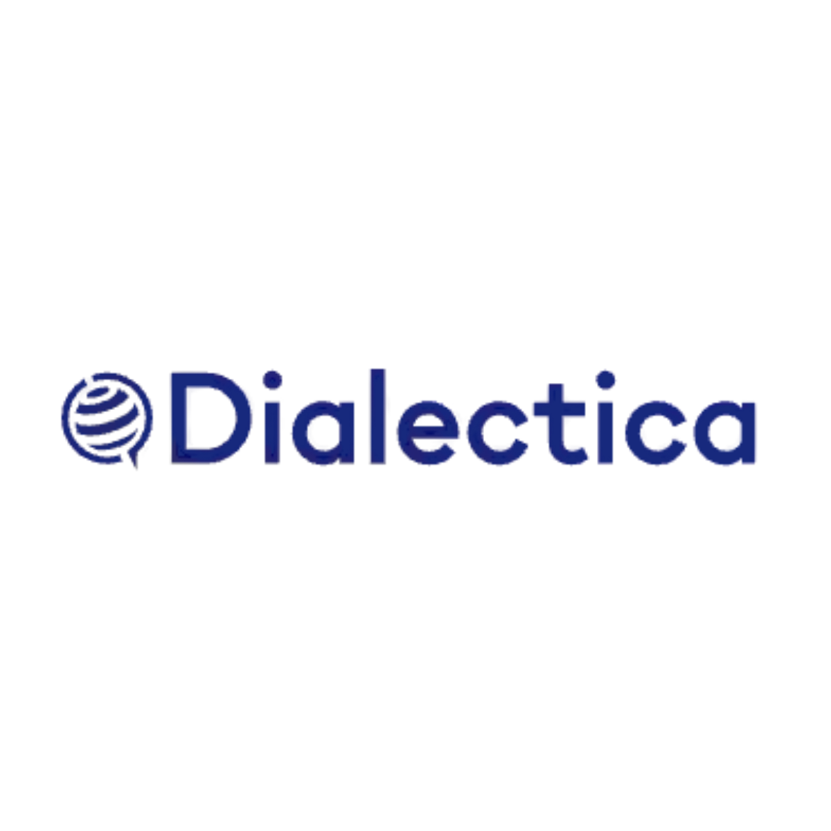 The logo of Dalectio with a stylized globe icon and the company name in blue text.