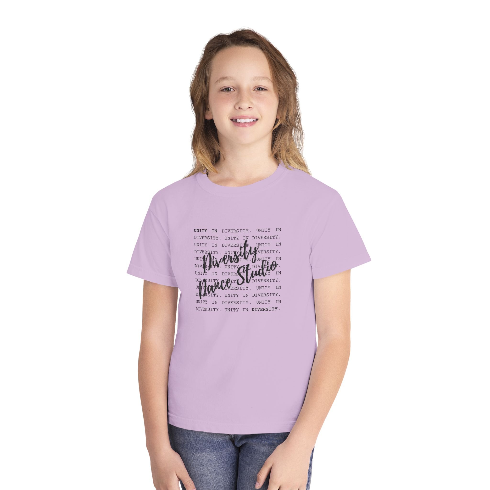 Unity in Diversity Typewriter Text Youth Tee