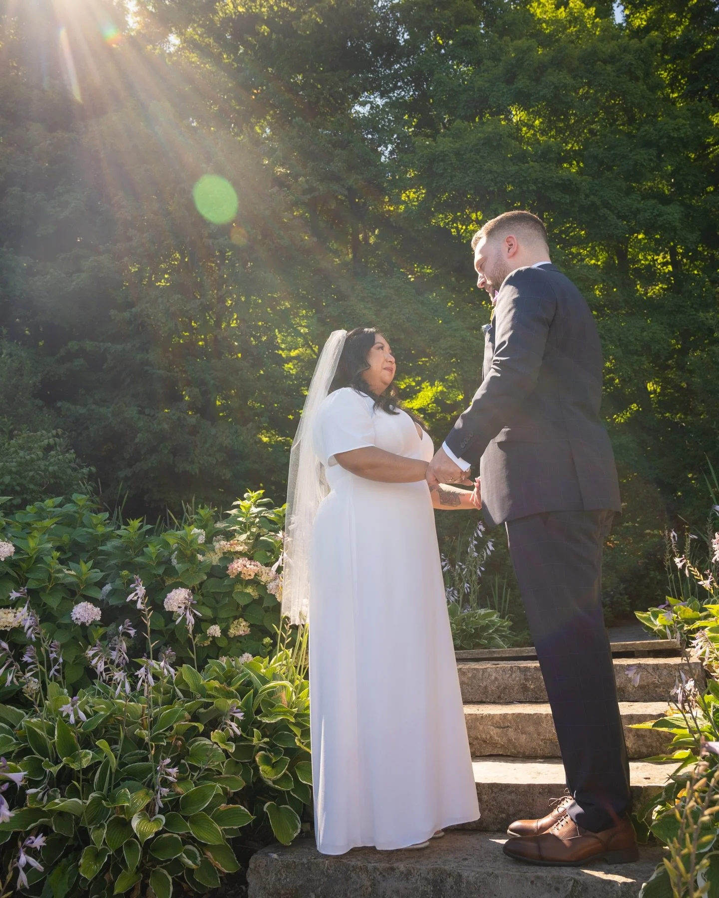 Matt and Angela&rsquo;s wedding was one of my earliest weddings a couple of years back, and their ceremony at Cave Spring Vineyard is still one of the most beautiful I&rsquo;ve photographed. The light, the weather, the green backdrop &mdash; everythi