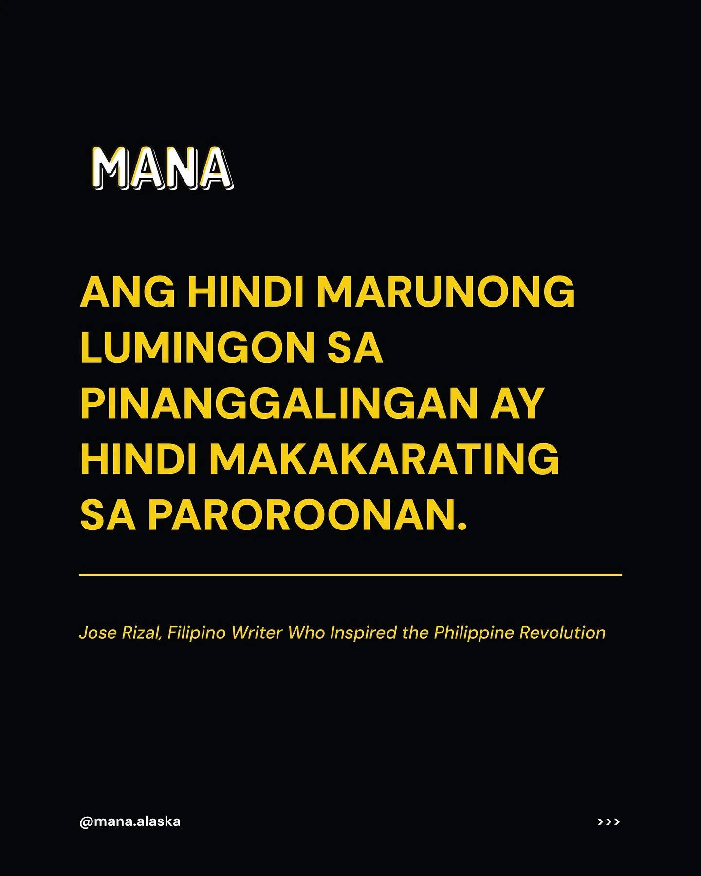 We are the children of migration, and we carry our stories with pride. This is Mana &mdash; Year Two. 💛💛 

#immigrants #immigration #immigrationstories #ImmigrantHeritageMonth #NationalImmigrationHeritageMonth #PhilippinesIndependenceDay #ManaYearT