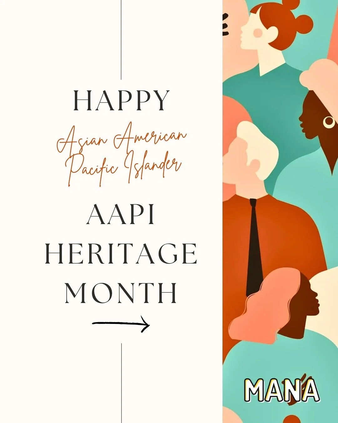 Happy Asian American &amp; Pacific Islander (AAPI) Heritage Month from the team at Mana! ☀️

This month &mdash; and always &mdash; support AAPI storytellers and community members. Share their stories and show up in solidarity.

Tag us at @Mana.Alaska