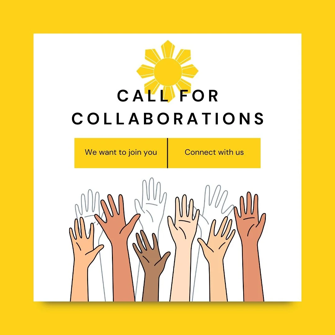 Hoy! ☀️

October is almost here, which means Filipino American History Month (FAHM) is right around the corner! We&rsquo;re opening our doors and notebooks for community collaborations for next month and want to join YOU. If you are planning an event