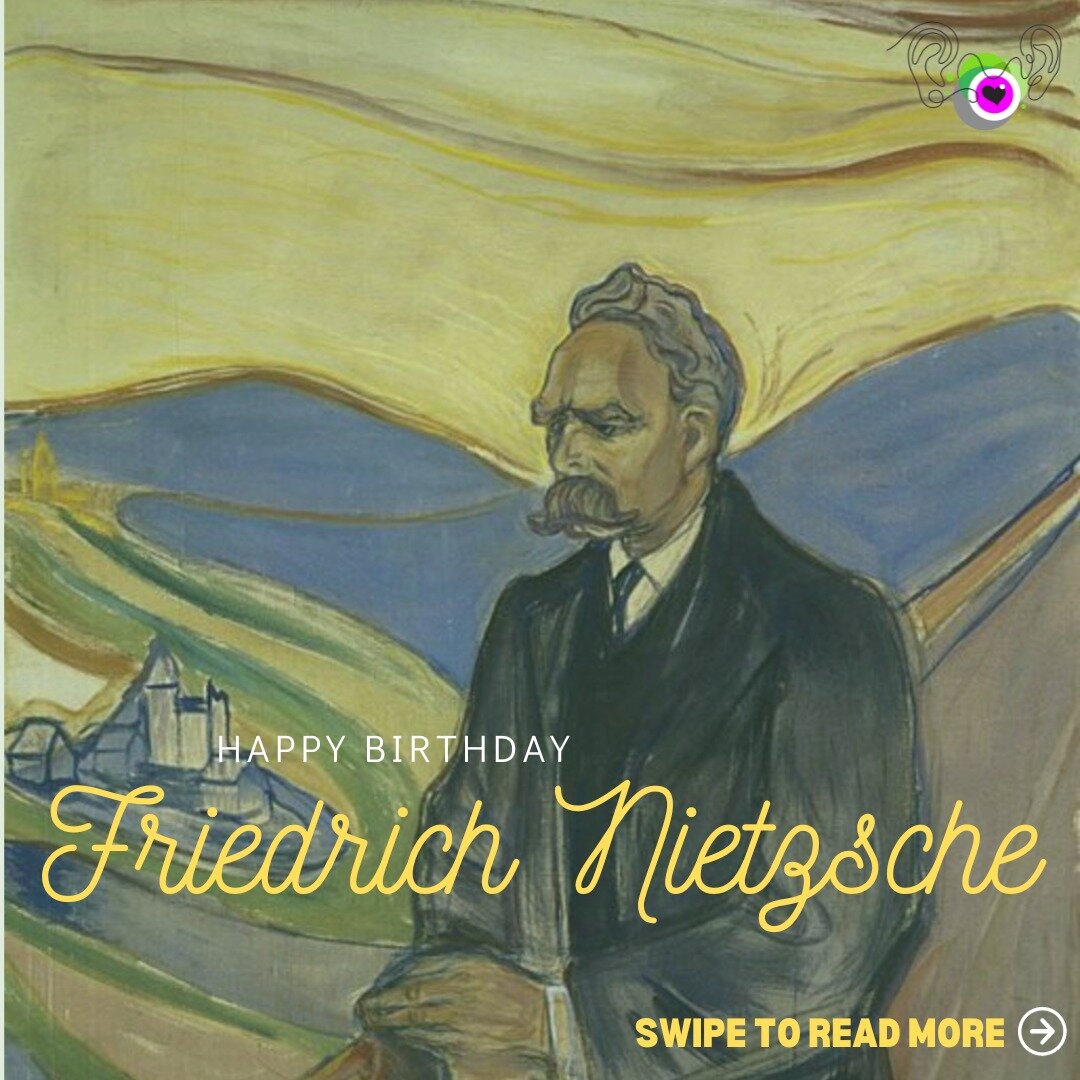 Happy birthday Friedrich Nietzsche!