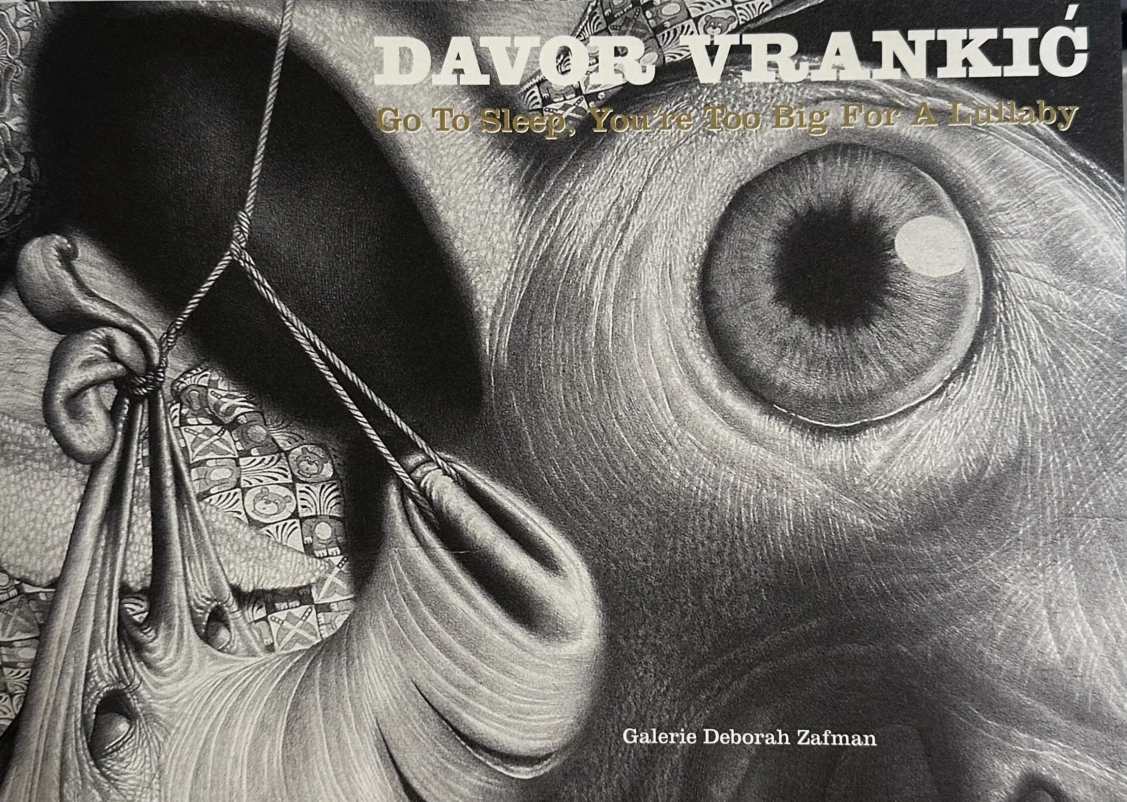 Davor Vrankic: “Go to Sleep, You’re Too Big for a Lullaby”