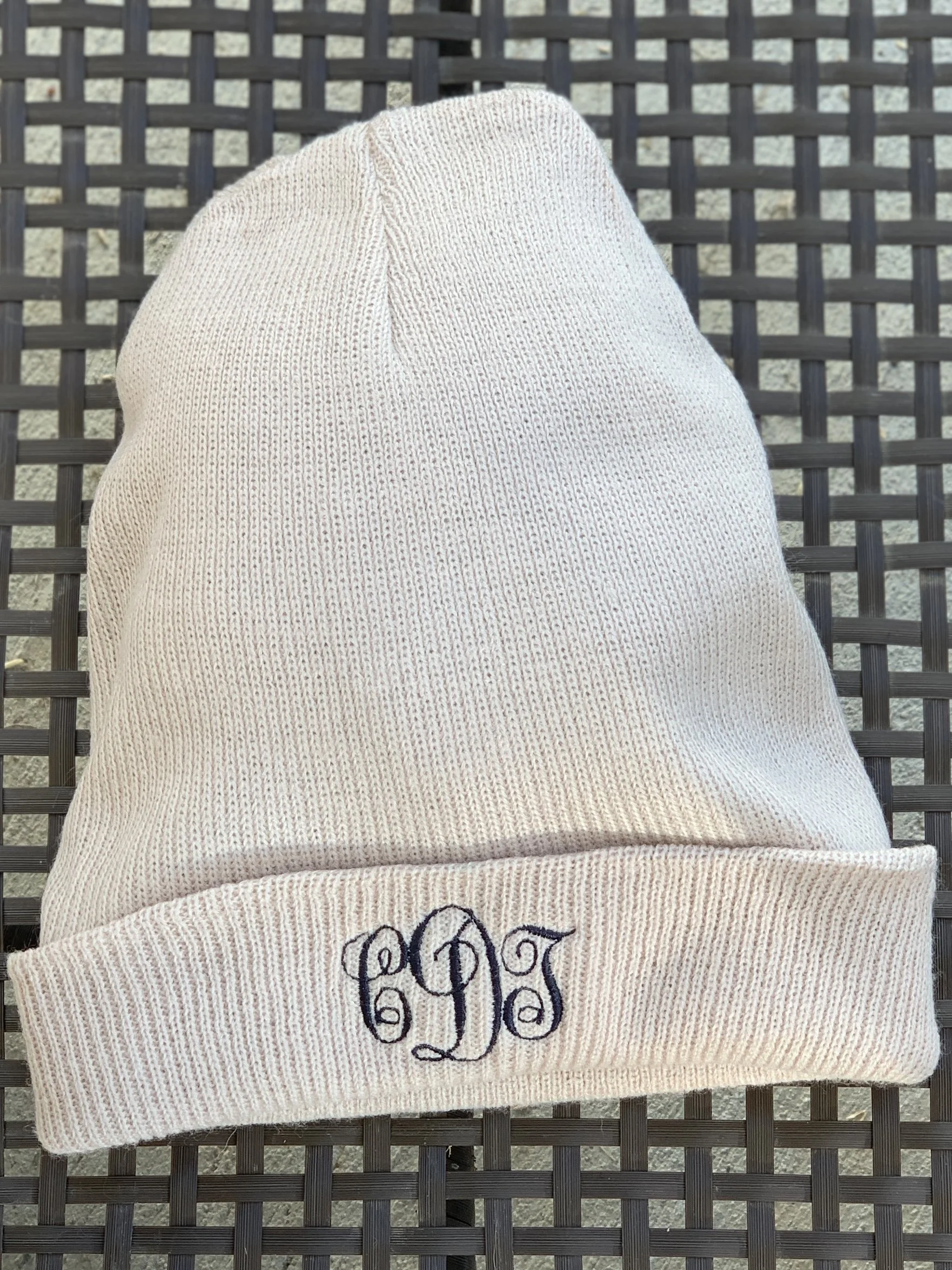Monogram Hat -Winter Beanies