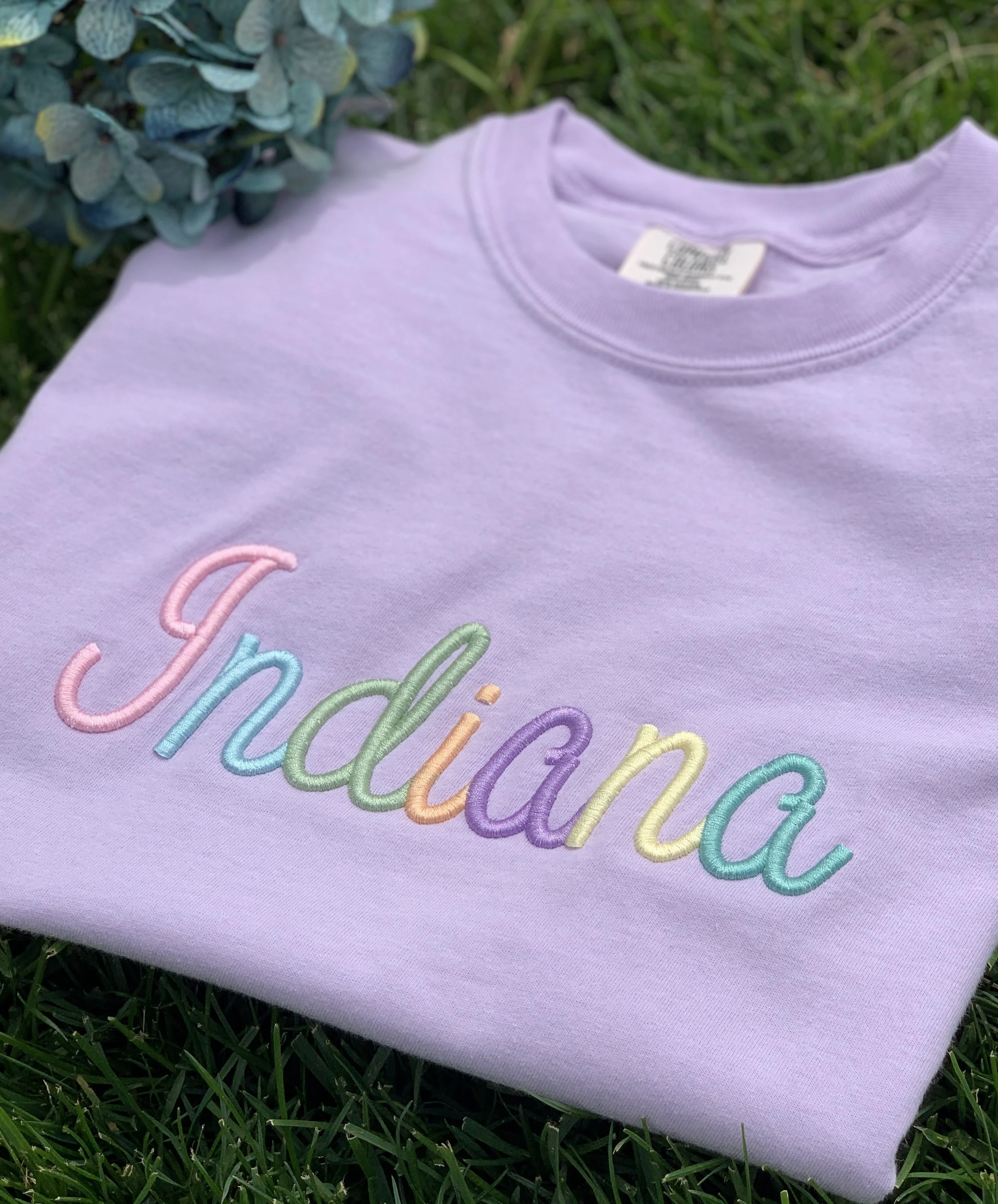 3D Puff Embroidery T-shirt