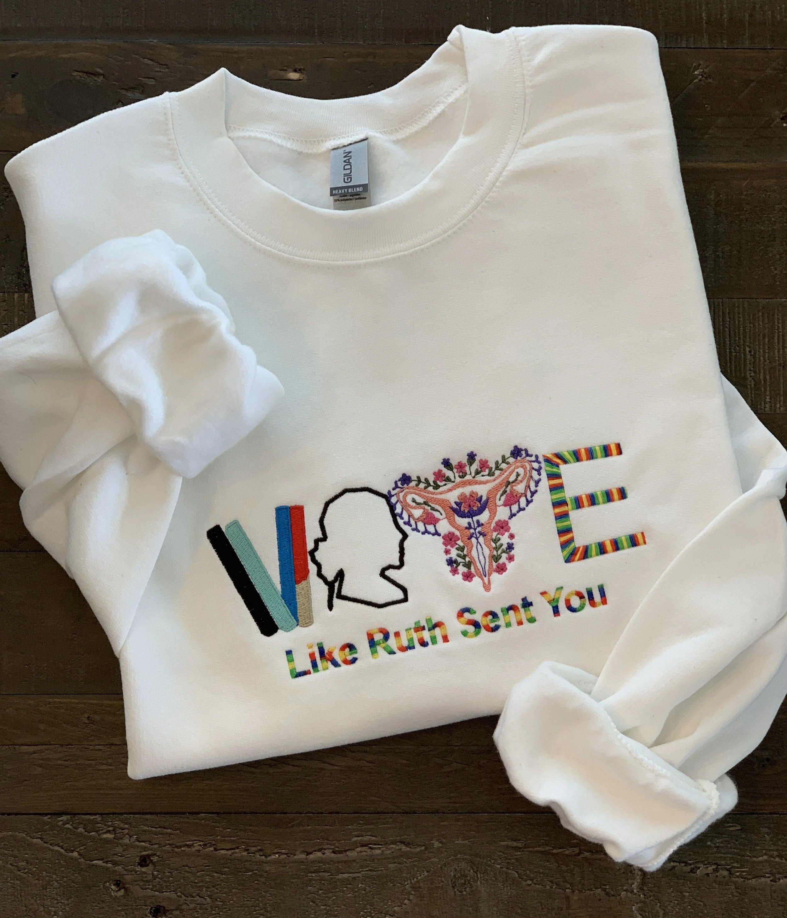 VOTE Like Ruth Sent You Crewneck