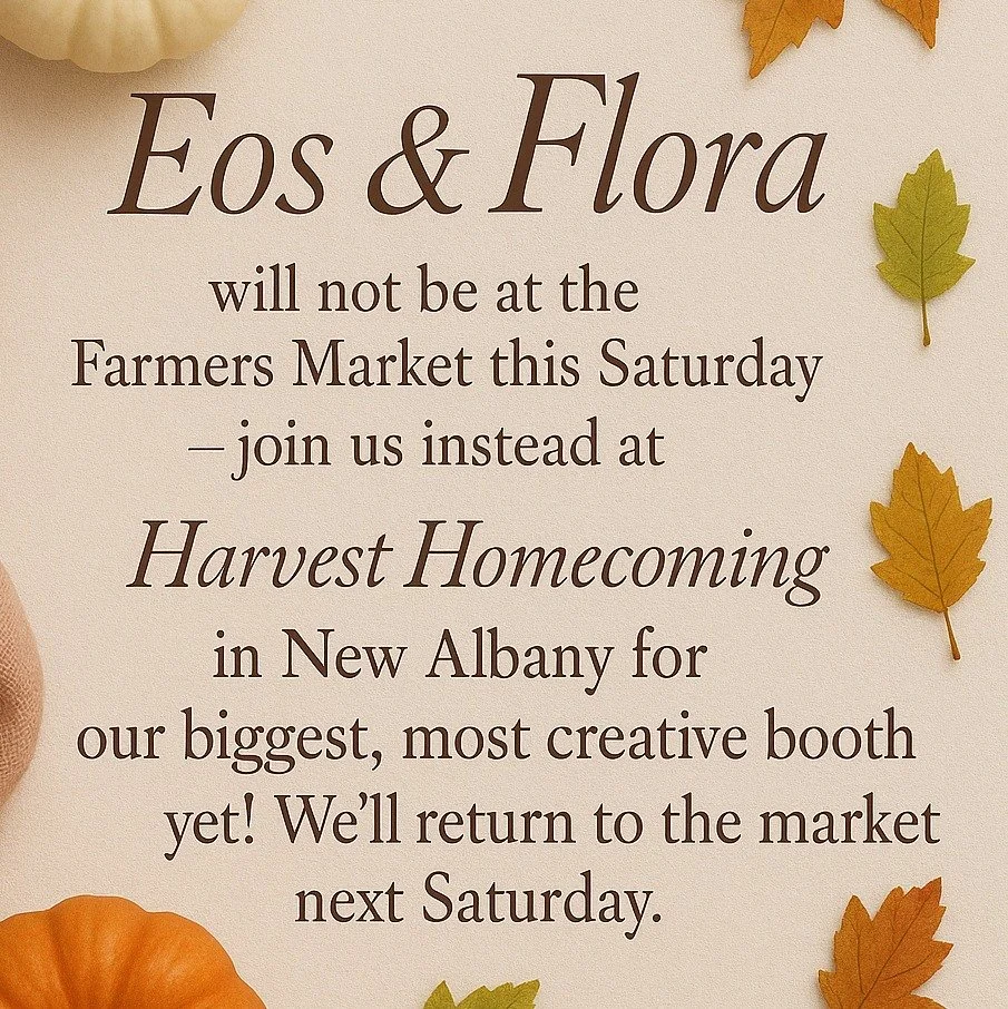 We&rsquo;re heading to Harvest Homecoming!
We&rsquo;ll be taking a short break from the #FarmersMarket this #Saturday to bring something truly special to New Albany&rsquo;s #HarvestHomecoming
#JoinUs for our biggest and most inspired setup yet, then 