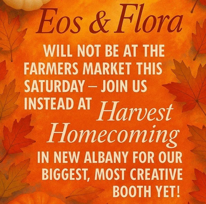 We&rsquo;re heading to Harvest Homecoming!
We&rsquo;ll be taking a short break from the #FarmersMarket this Saturday to bring something truly special to New Albany&rsquo;s #HarvestHomecoming .
#JoinUs for our biggest and most inspired setup yet, then