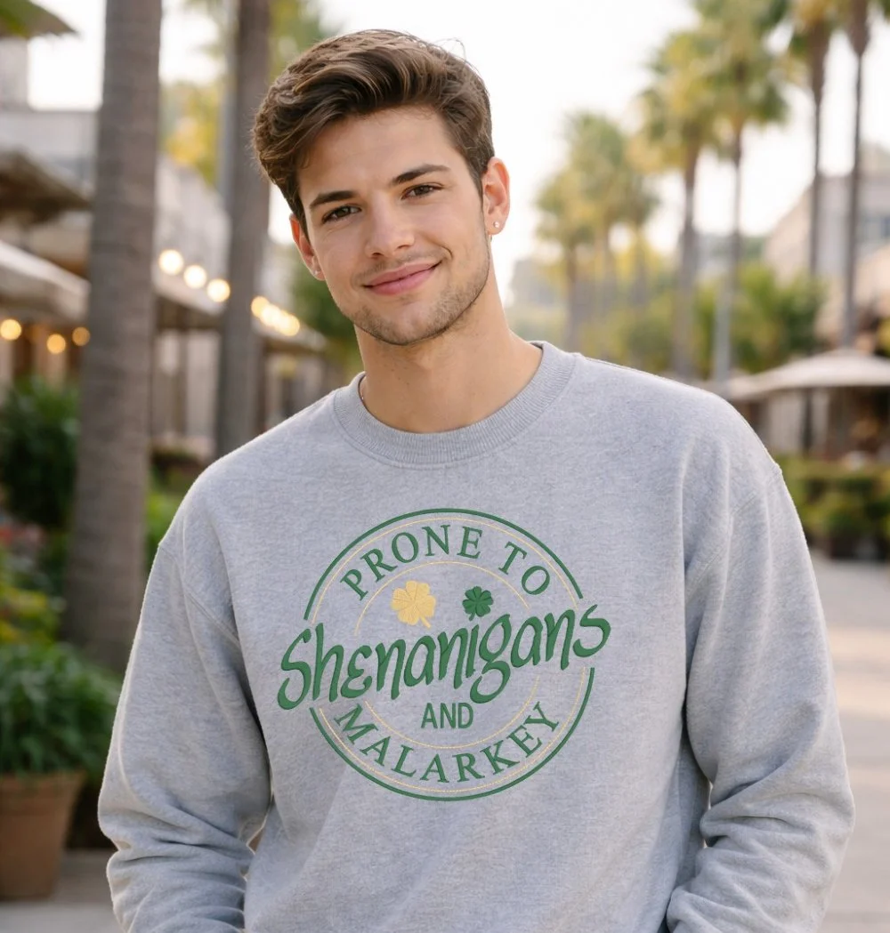 🍀 St. Patrick's Day Designs Are HERE!!!
Check out our website for all the latest St. Patty's Day items. We're having so much fun with these.  Do you have any ideas?
#ootd #Spring #StPatricksDay #eosandflora #embroidery