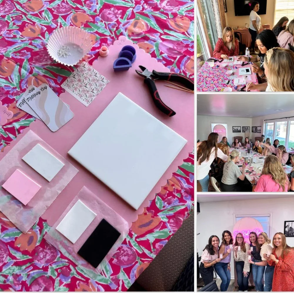 💗TOMORROW!💗
JOIN US FOR A MCKINLEY CLAY
Galentine Earring Making Party &amp; Vendor Market
📆 Sunday, Feb 22
⏰ 12 - 2PM
📍OLPH Brewery
300 Foundation CT, 47150
See you there!
#ootd 🛍️ #weekendplans #shopsmall #eosandflora #olphbrewery