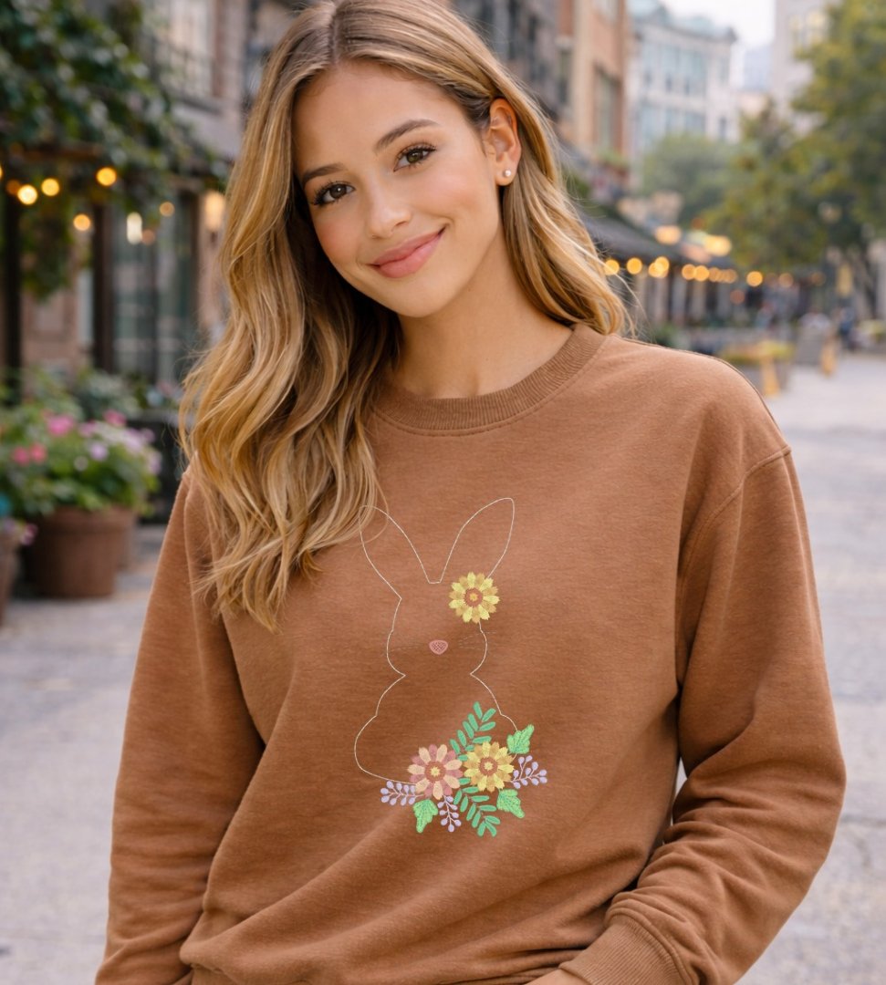 We just added our NEW Easter design to the website, just in time for the spring weather!!! 🐇🐥🌸 Should we do these on t-shirts too?
#ootd #eosandflora #easter #spring #embroidery