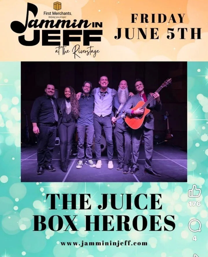 Join us this evening down at the Jeffersonville River Stage for Jammin&rsquo; In Jeff!
#weekendplans #event #eosandflora #livemusic #summer