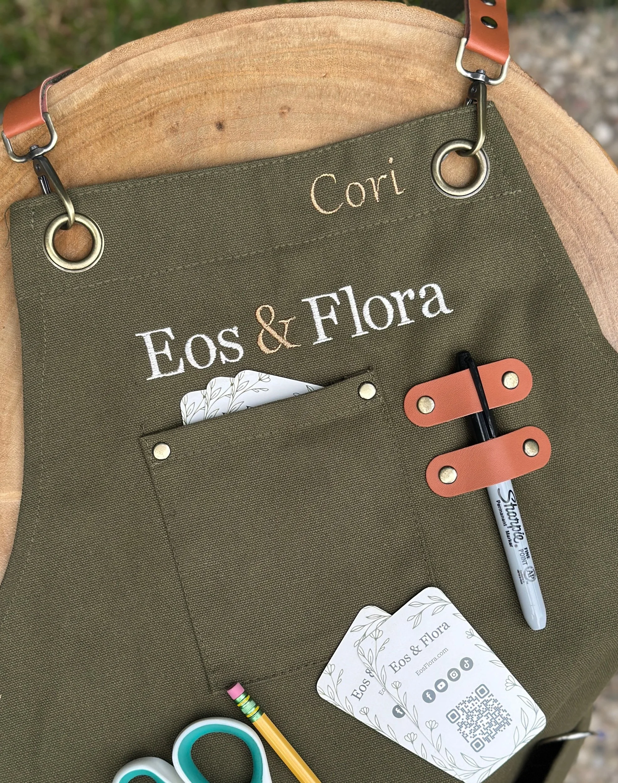Custom Embroidered Apron