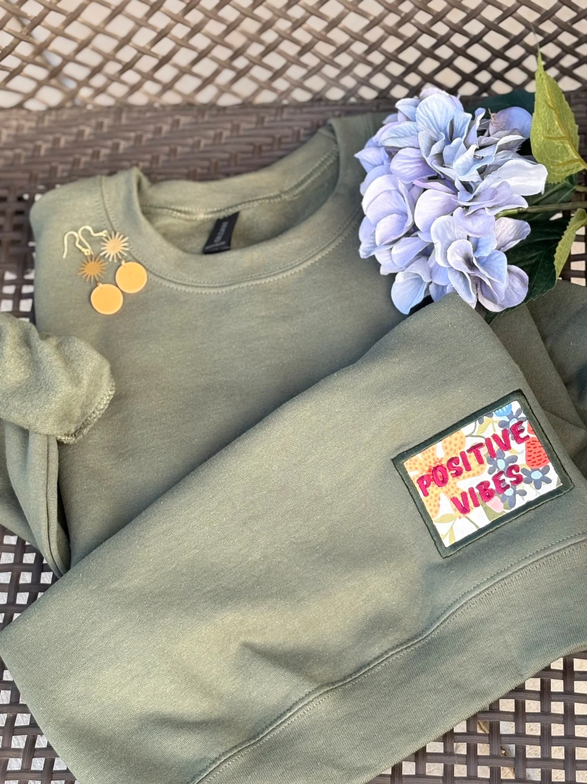 “Positive Vibes” Crewneck