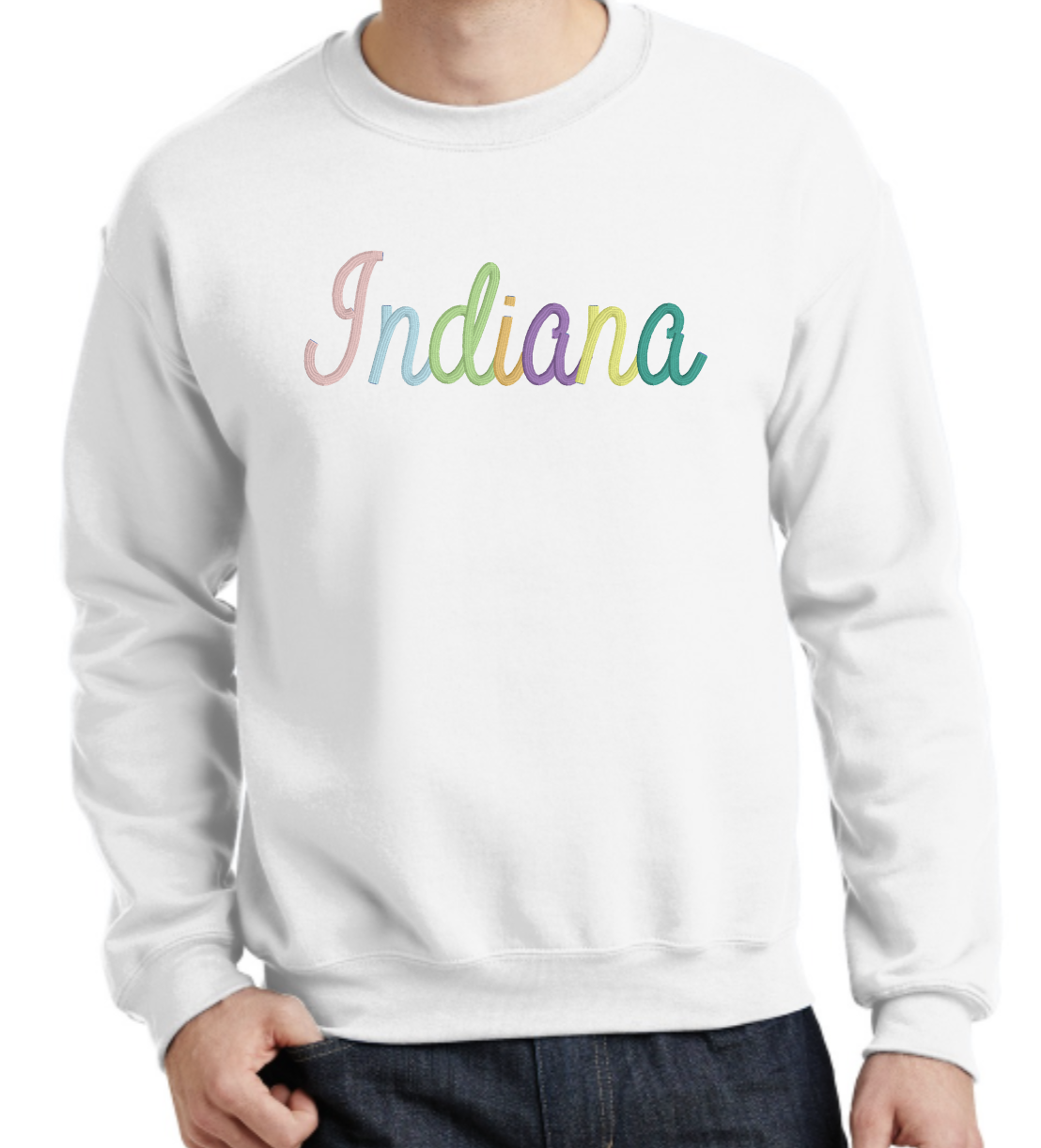3D Puff Embroidery Sweatshirt