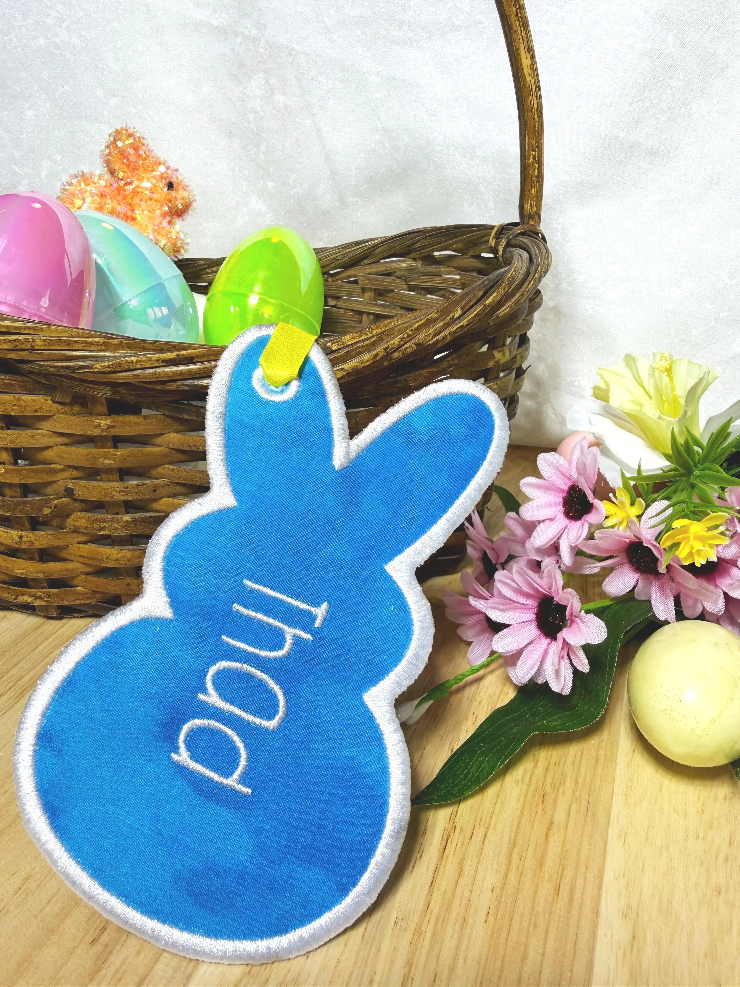 Personalized Easter Bunny Name Tag