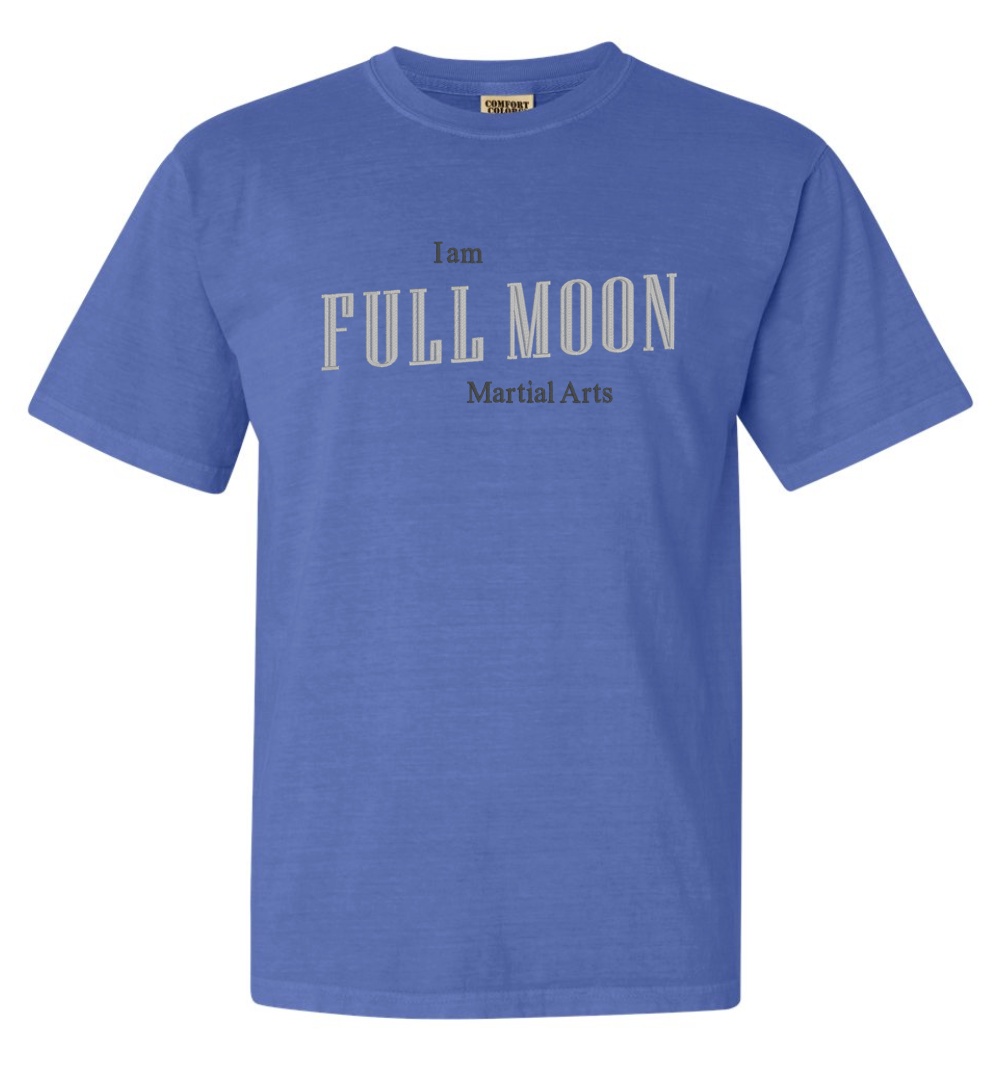 “I Am Full Moon Martial Arts” Embroidered T-Shirt