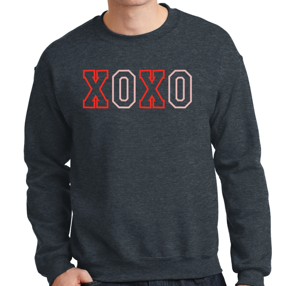 XOXO heather black crew.png