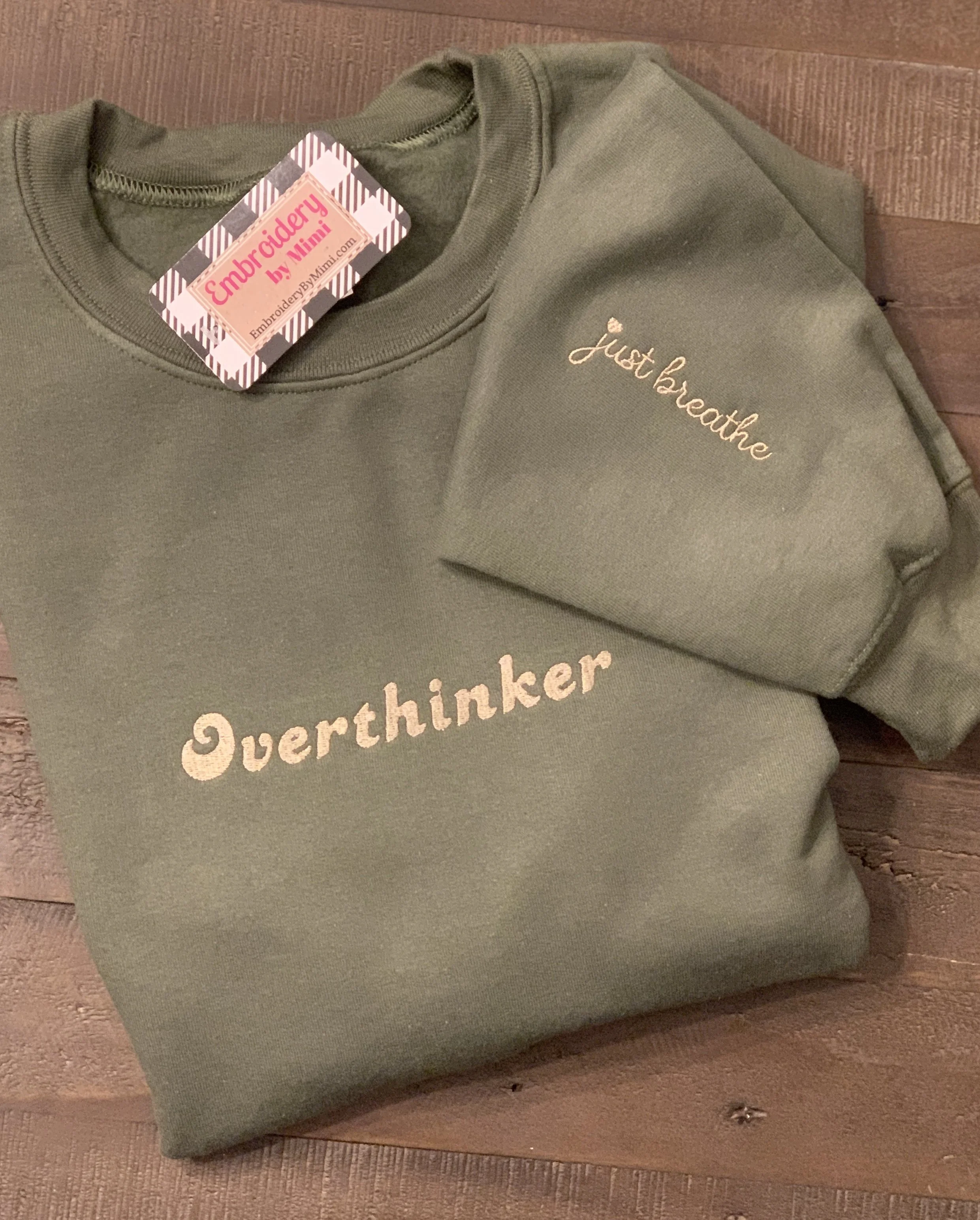 Overthinker crewneck