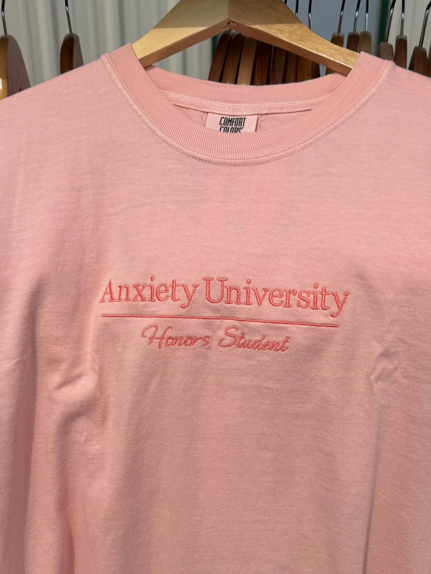 Anxiety University Honors Student T-shirt
