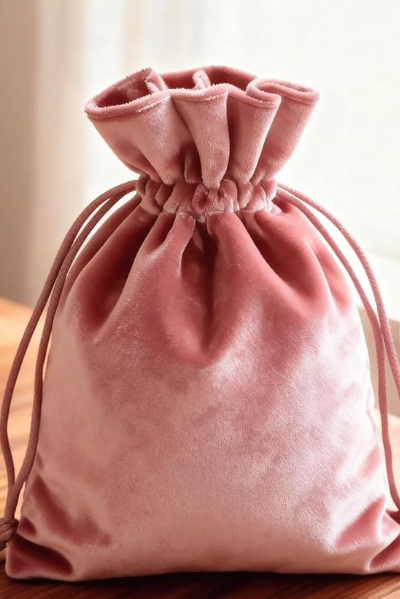 Custom Velvet Dice Bag + 7 Full Dice Sets