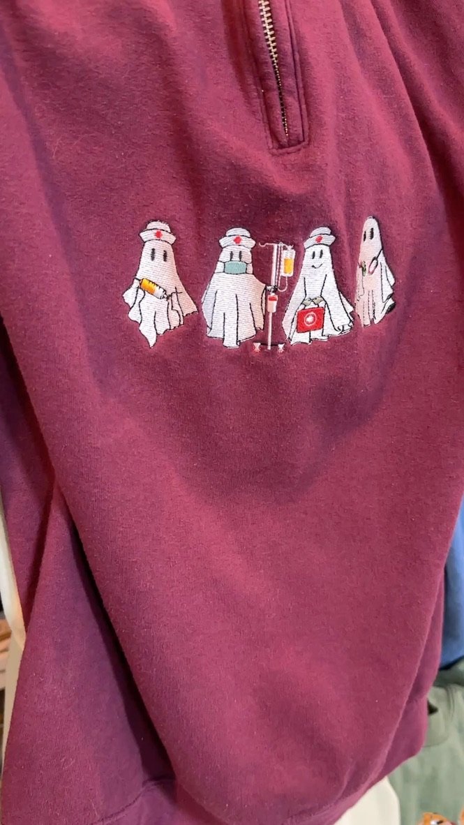 Nurse Ghost Quarter Zip.jpeg
