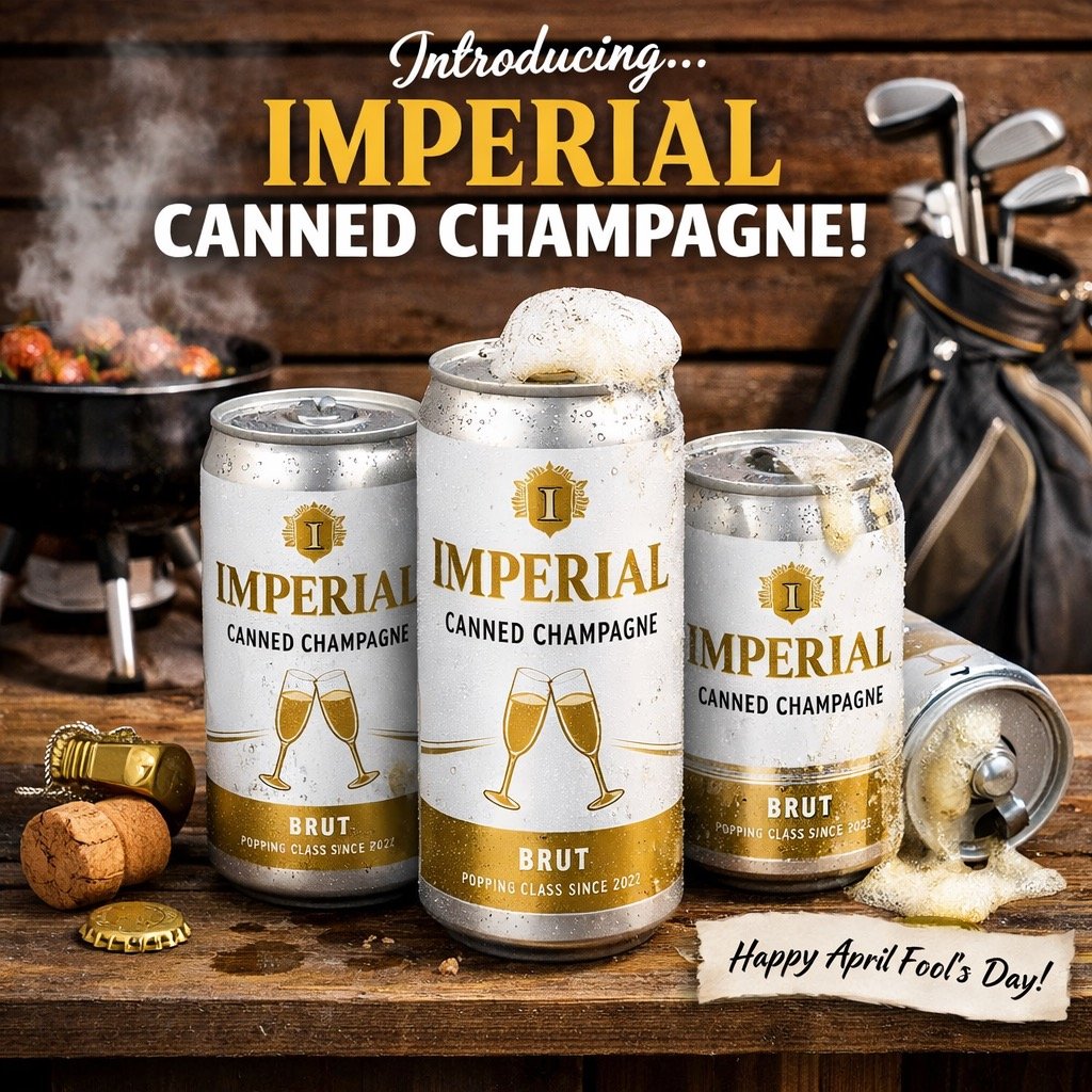 🚨 BIG NEWS 🚨
After years of importing some of the finest Champagnes in the world&hellip; we&rsquo;re thrilled to announce our boldest move yet:
Imperial Importers is officially launching&hellip; canned Champagne. 🥂🥫
Perfect for:
&bull; Backyard b