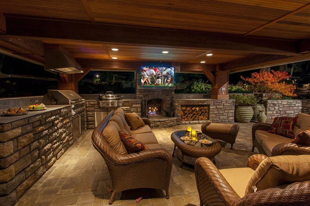 happy valley outdoor kitchen for entertaining