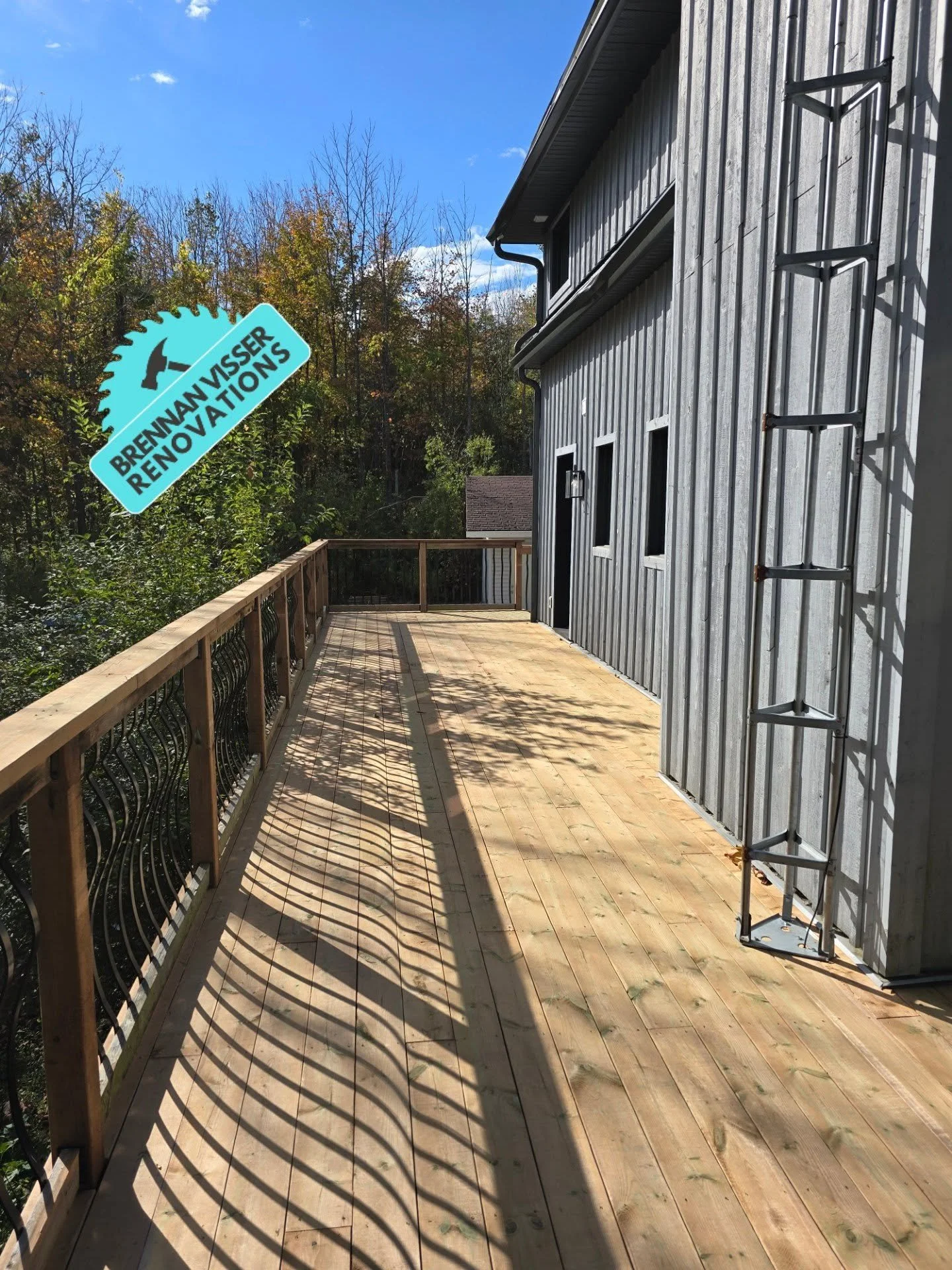 Deck project with @connachtconstruction