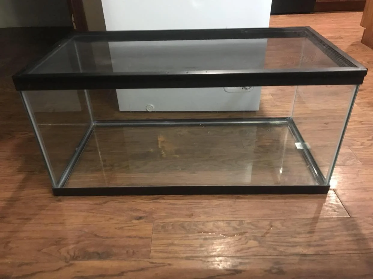 Lots of 2nd hand aquariums available! 30,40,75 gallon, only top-open left.
30gal $25,
40 gal $20 & $35,
75 gal $75.
Send us a message and tell us what you're looking for, thank you!
