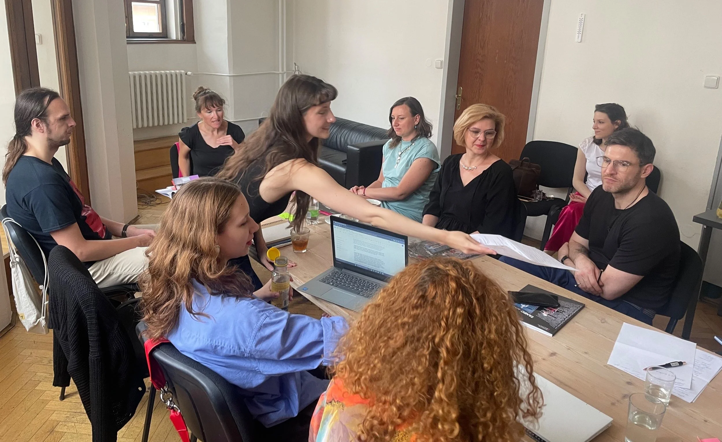 Uspořádali jsme workshop alternativní reflexe o&nbsp;tanci s&nbsp;Janou Bohutínskou