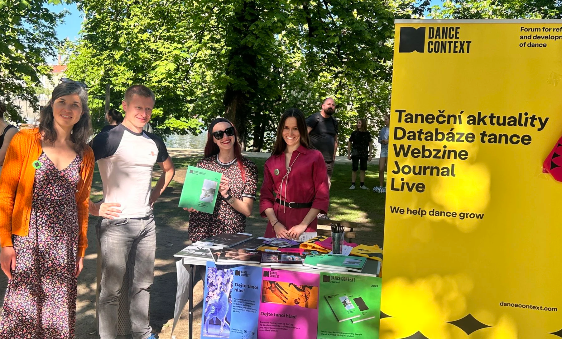 Mezinárodní den tance oslavíme v&nbsp;Riegrových sadech. Zastavíte se za námi?