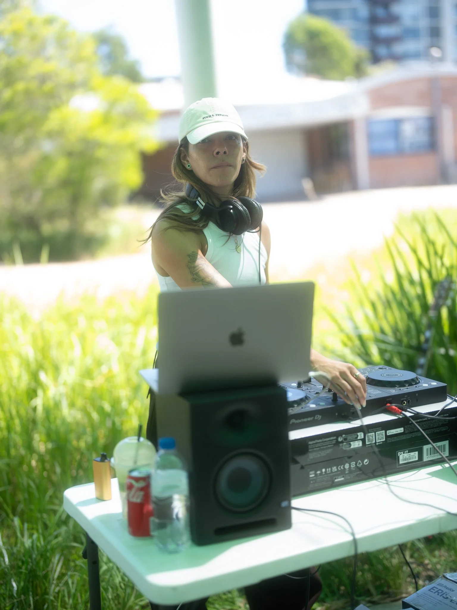 DJ Hana Fragoso. Photo by Yujo Pan @yujopan.