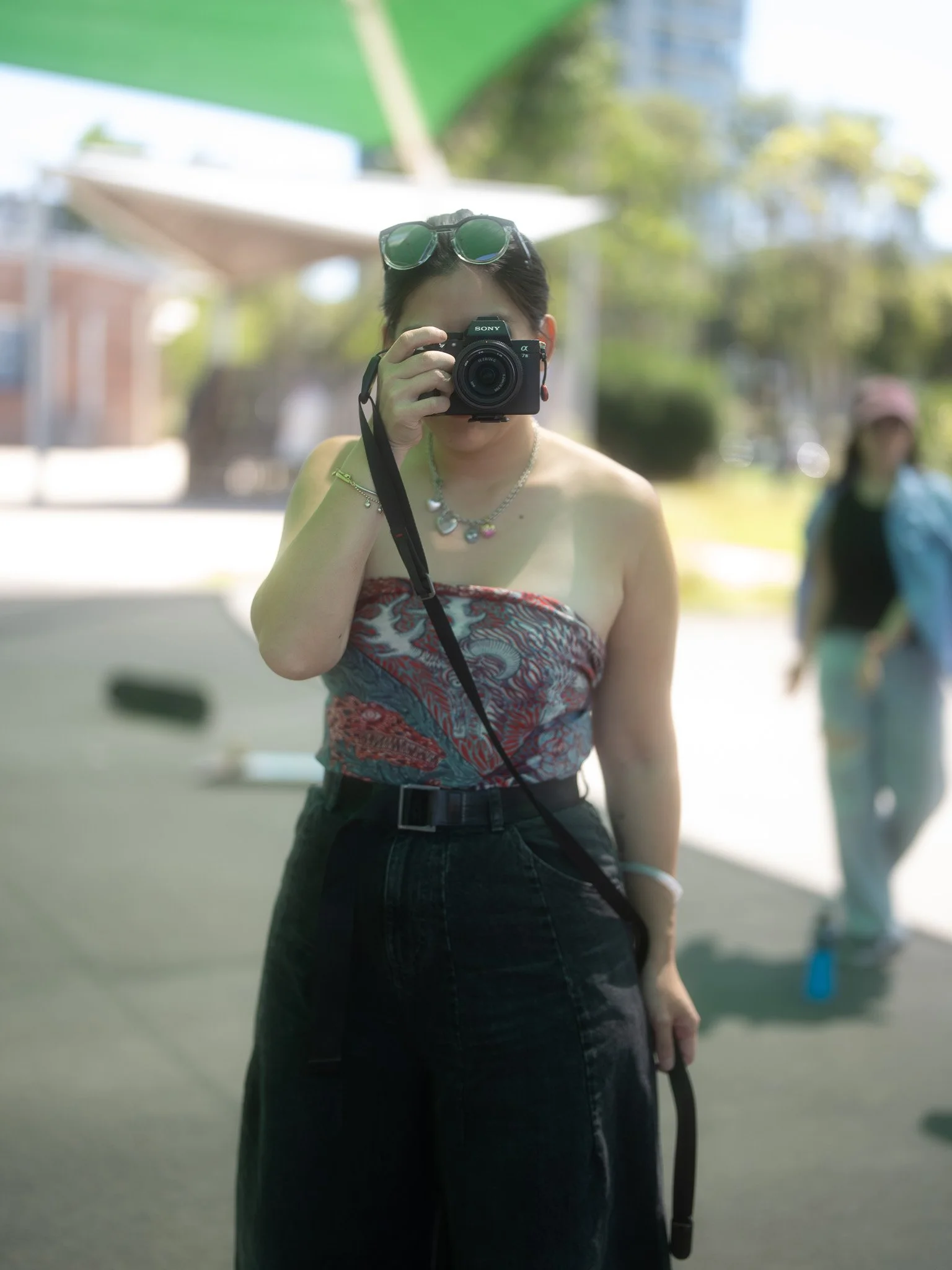 Photographer Yujo Pan at IWD. Photo by Matilda Holman @tiljune.