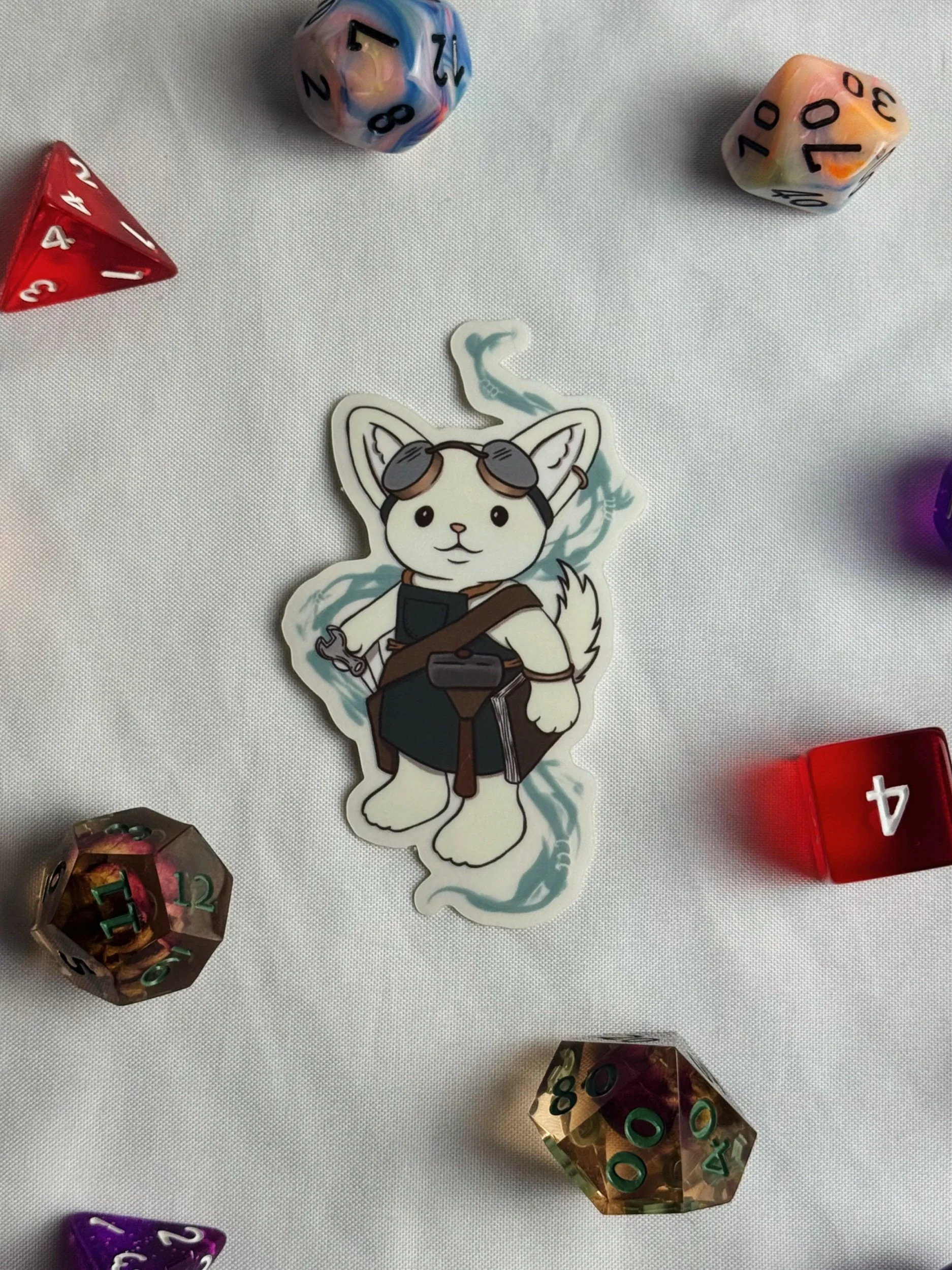 Artificer Fox Sticker