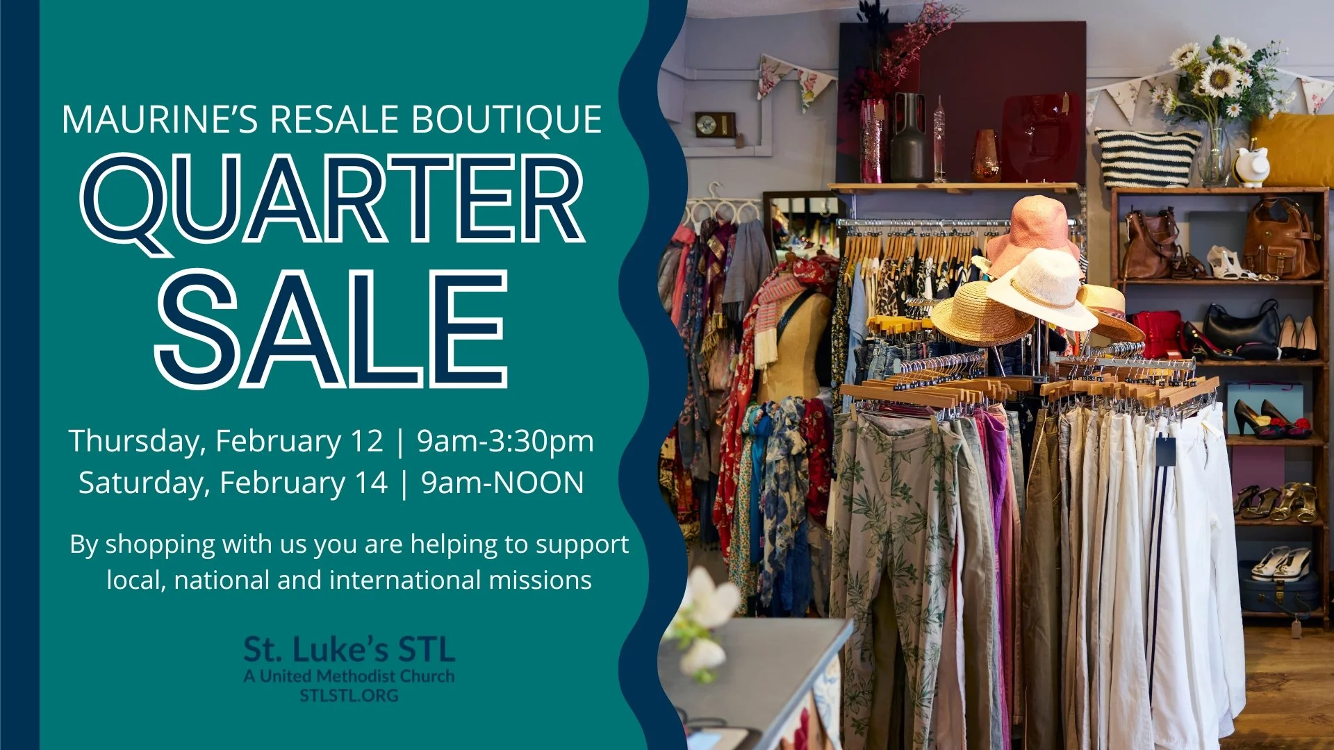 Maurine’s Resale Boutique Quarter Sale