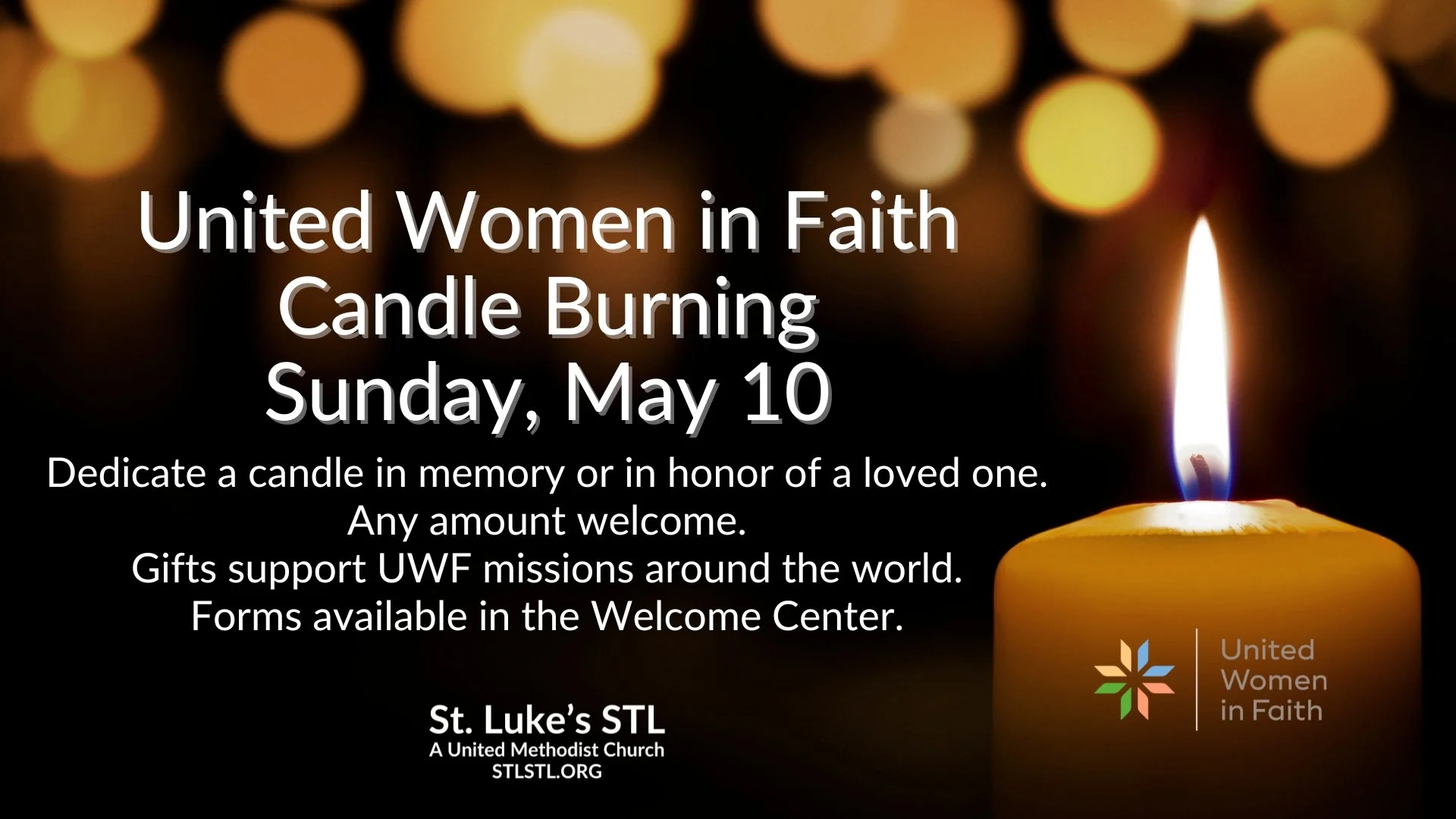 UWF Candle Burning