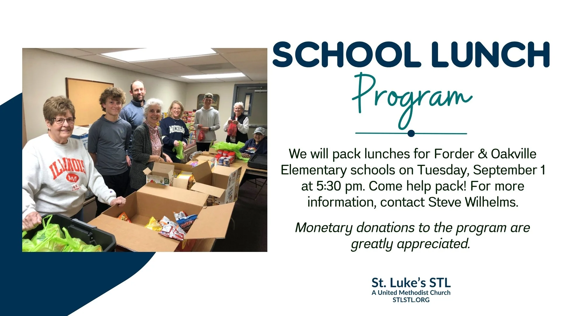 School Lunch Packing Program