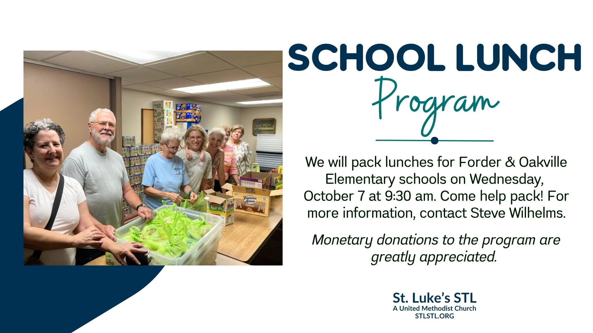 School Lunch Packing Program 