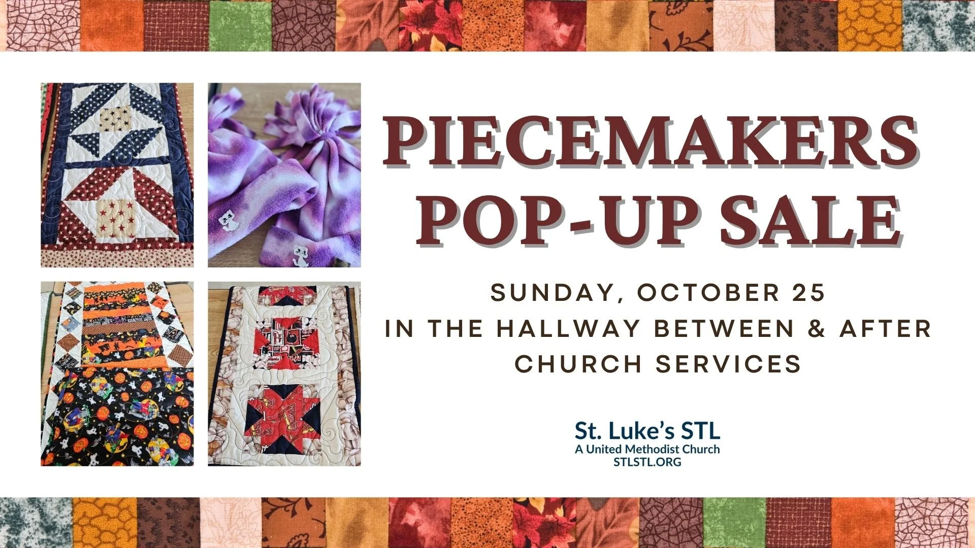 Piecemakers Pop-Up Show/Sale