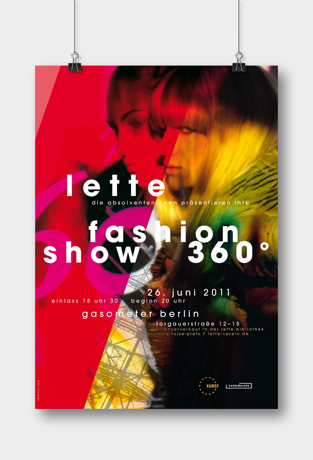 Plakat Lette Fashion Show 360°