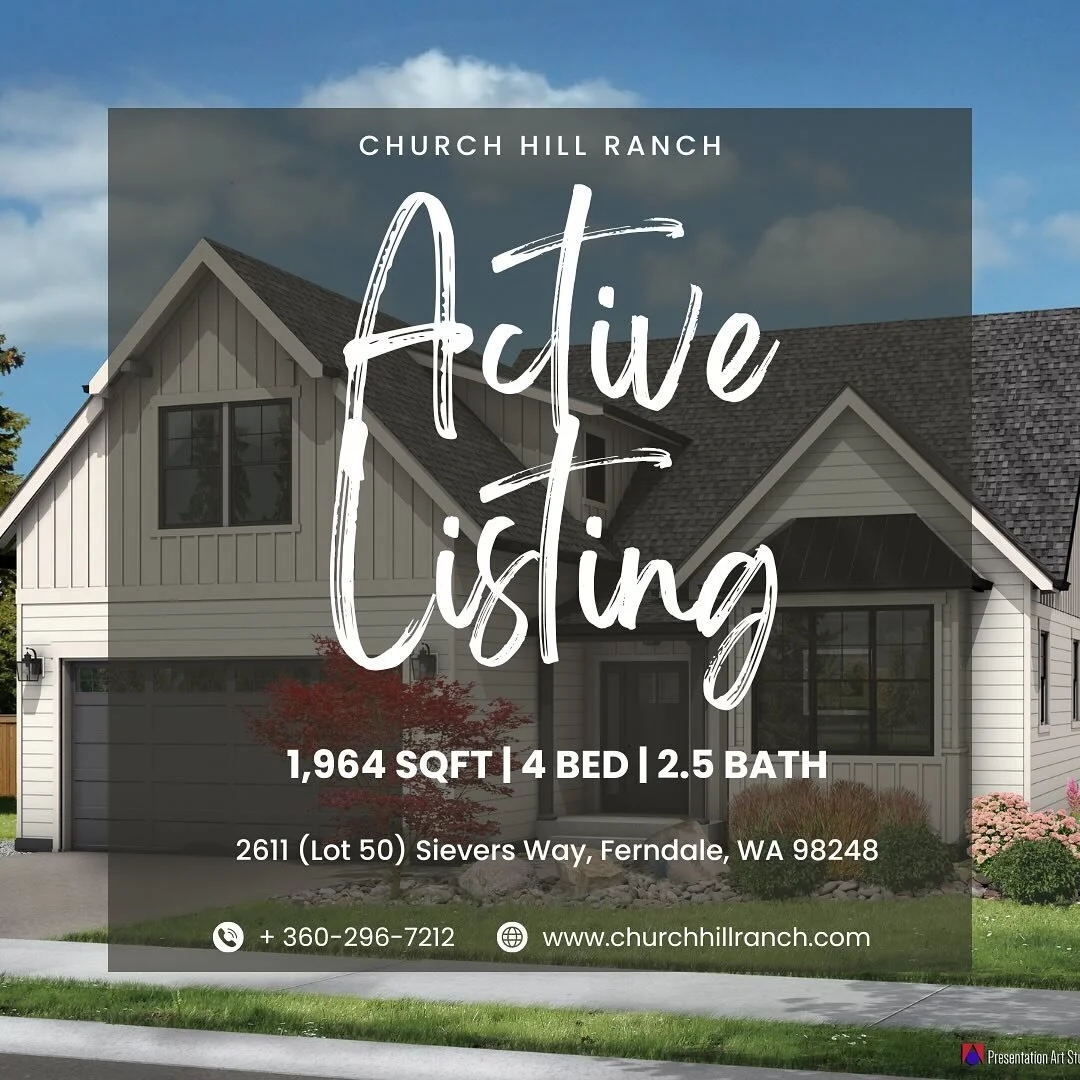 Are you ready to unlock the door to your future home? 

This remarkable home in Ferndale, WA offers:

🏡A comfortable living space of 1,964 SqFt featuring 4 beds and 2.5 baths.

🫶A primary bedroom with a walk-in closet on the main floor plus a bonus